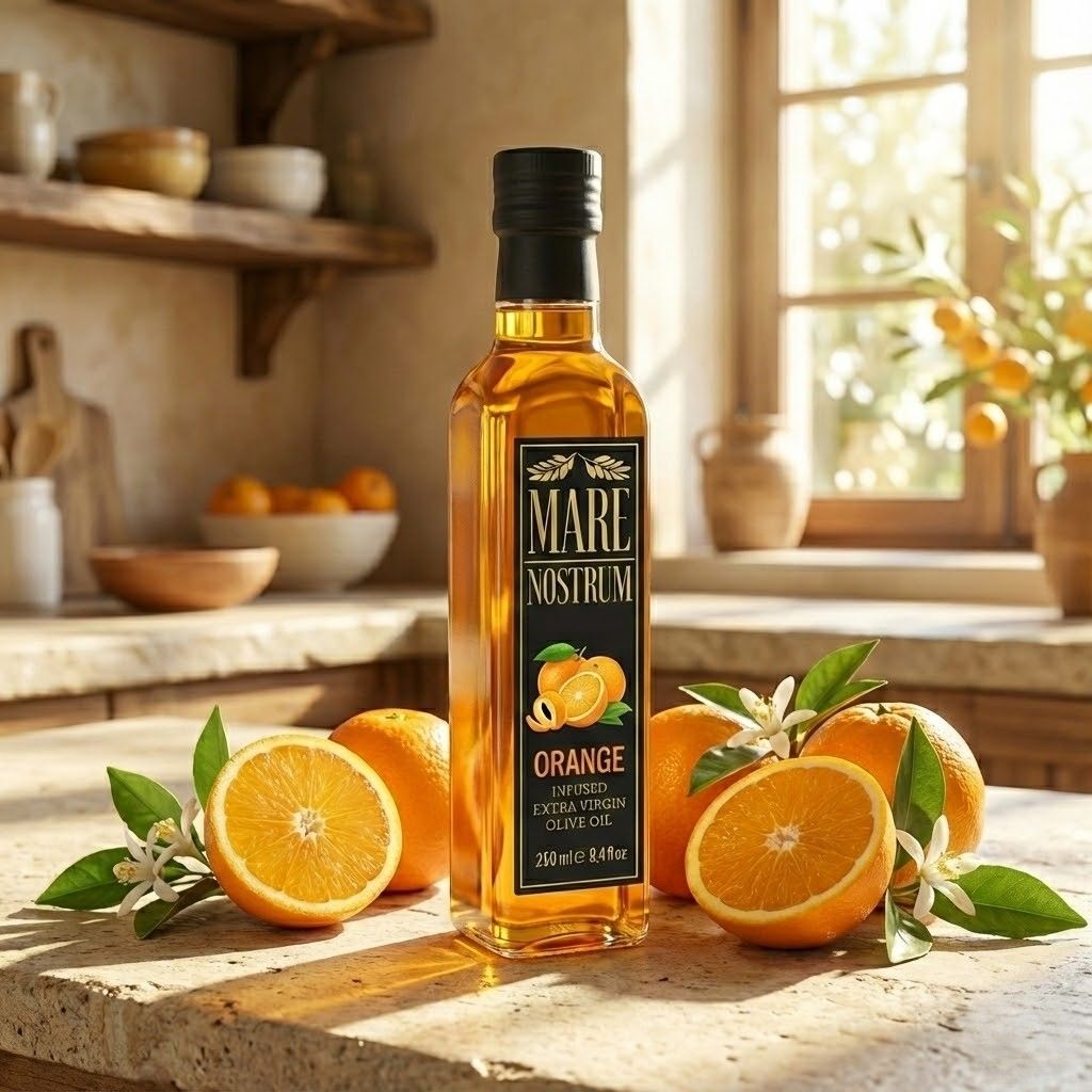 Orange Infused Olive Oil