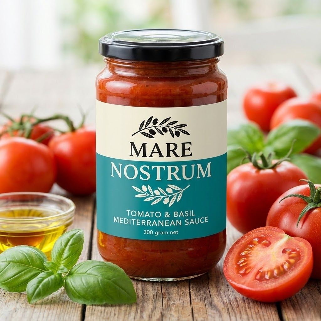 Tomato & Basil Mediterranean Sauce